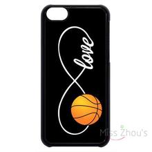 For iphone 4/4s 5/5s 5c SE 6/6s plus ipod touch 4/5/6 back skins mobile cellphone cases cover Infinity Forever Love Basketball