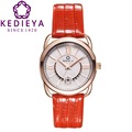 KEDIEYA Womens Watches Zircon Diamond Star Hug Moon Date Design Waterproof Quartz Watch Ladies Watches Rose