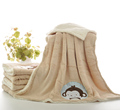 Baby BlankeT Fleece Kids Winter Polar Blanket Monkey Pattern Baby Flannel Receiving Blanket Bedding Cover Baby