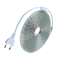Waterproof SMD5050 led tape AC220V flexible led strip 60 leds Meter outdoor garden lighting with EU