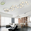Black White LED Dome Lights Plum Blossom Lamp Sitting Room Dining room Creative Net Circle Ceiling