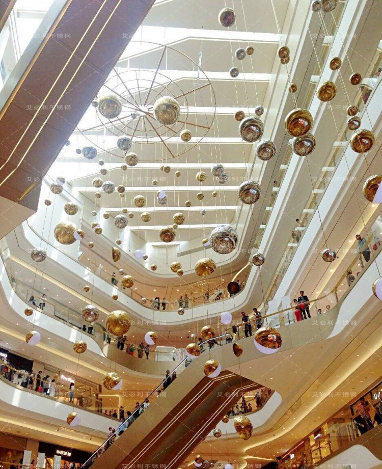 Description Picture 5 of item2pcs 51 mm diameter 304 stainless steel hollow hemisphere Half sphere background wall decoration Stainless steel tube head