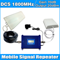 Full Set GSM 1800MHz DCS Repeater 1800 Cell Mobile Phone Signal Booster Amplifier Outdoor LDPA Antenna