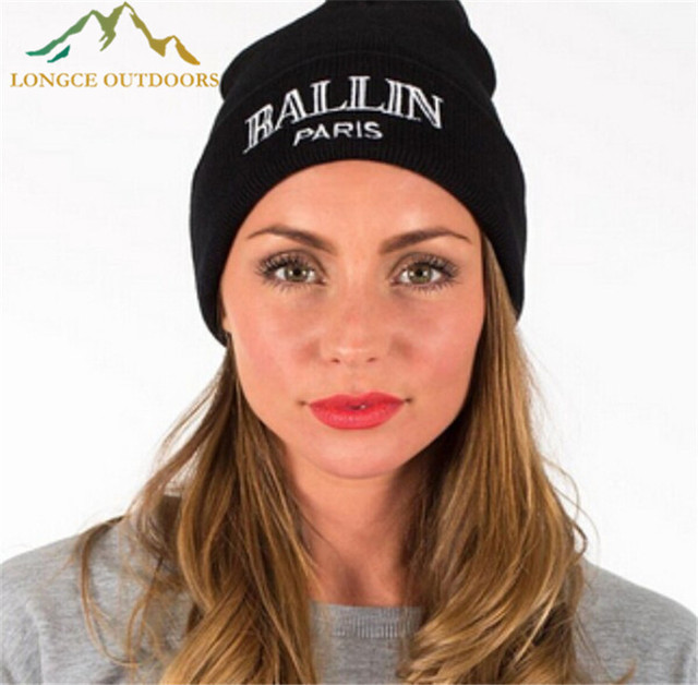 Invierno de punto Beanie sombrero ocasional Unisex BALLIN Paris jersey gorros Skullies sombrero para para AndMen - Invierno-de-punto-Beanie-sombrero-ocasional-Unisex-BALLIN-Paris-jersey-gorros-Skullies-sombrero-para-para-AndMen.jpg_640x640