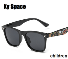 2016 new Retail Fashion Children Cool Sun Glasses Parent-child sunglasses Boys Girls Kids Plastic Frame Sunglasses Goggles