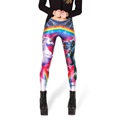 2016 Women Leggings New Fashion Personality 3D Digital Printed Sports Fitness Leggings Summer Style Ladies Pants