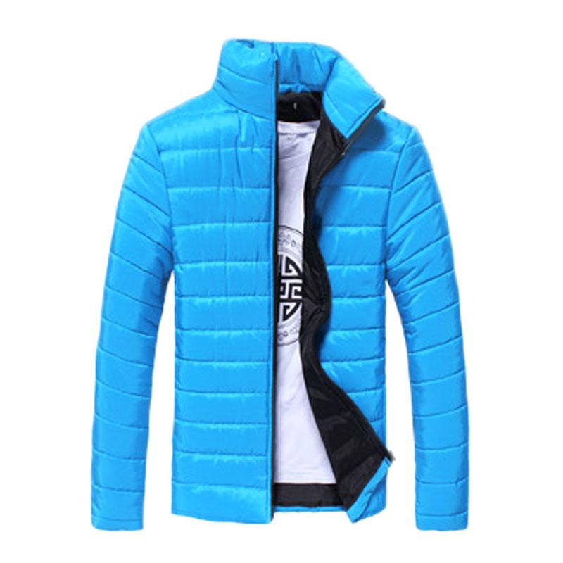 Fall-Men Solid Long Sleeve Cotton Padded Good Selling Jackets Coats