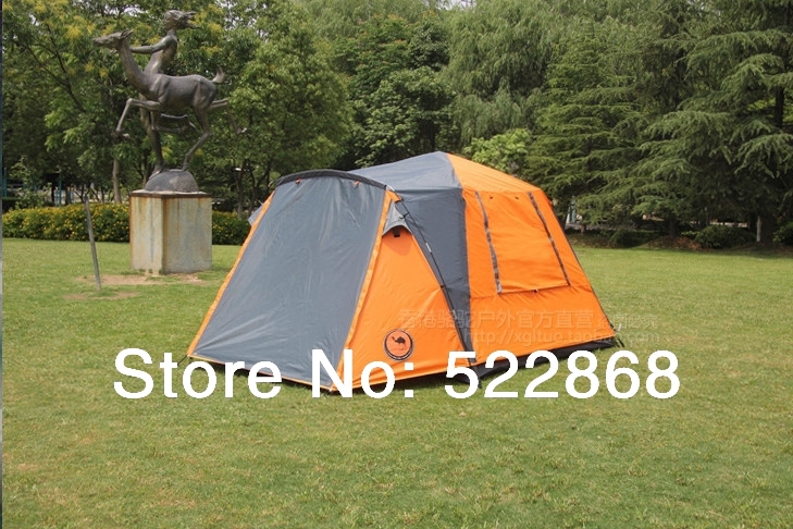 Camel automatic double layer tent outdoor 3 - 4 camping tent square outdoor bivvy tent