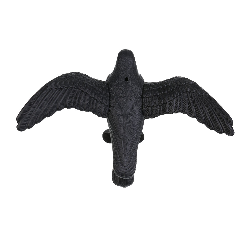 Full Body Crow Raven Hunting Decoy Scarer Hunter Greenhand Gear Pack of 2 