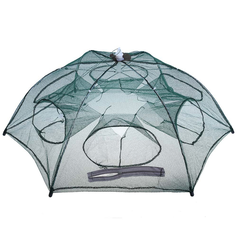 Portable Folded Fishing Net Fish Shrimp Minnow Crayfish Crab Baits | INDIA