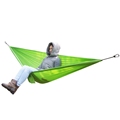 1pc High Quality Portable Lighweight Parachute Cloth Outdoor Survival Camping Double Person Hammock Hanging Bed Travel