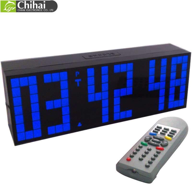 CH KOSDA Digital Large Big Jumbo LED Alarm Clock Remote Control
