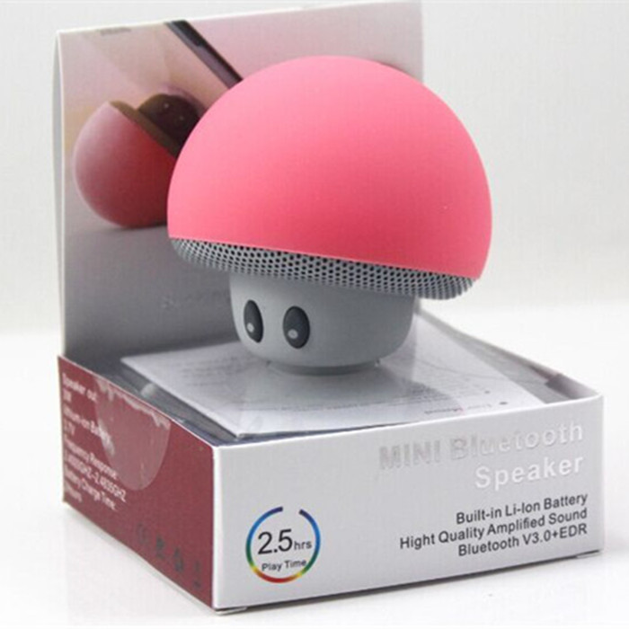 mini mushroom bluetooth speaker
