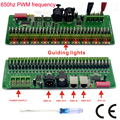 30 channel DMX 512 rgb LED strip controller dmx decoder dimmer driver DC9V 24V