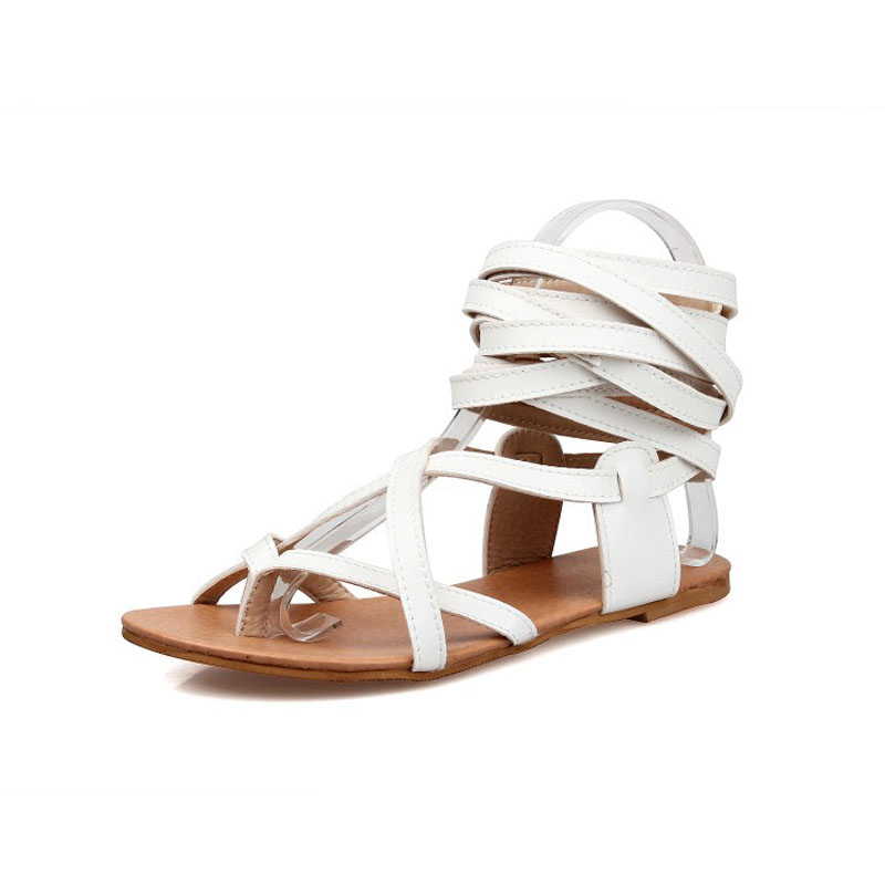 high flat gladiator sandals
