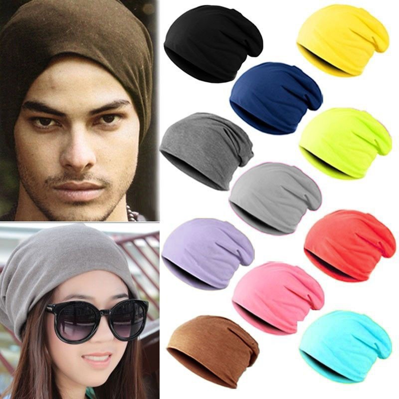 New-Fashion-Men-Women-Beanie-Top-Quality-Solid-Color-Hip-hop-Slouch-Unisex-Knitted-Cap-Winter