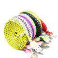 1M 2M 3M Braided Colorful USB Charging Sync Cord Data Cable for Iphone 5 5s 6