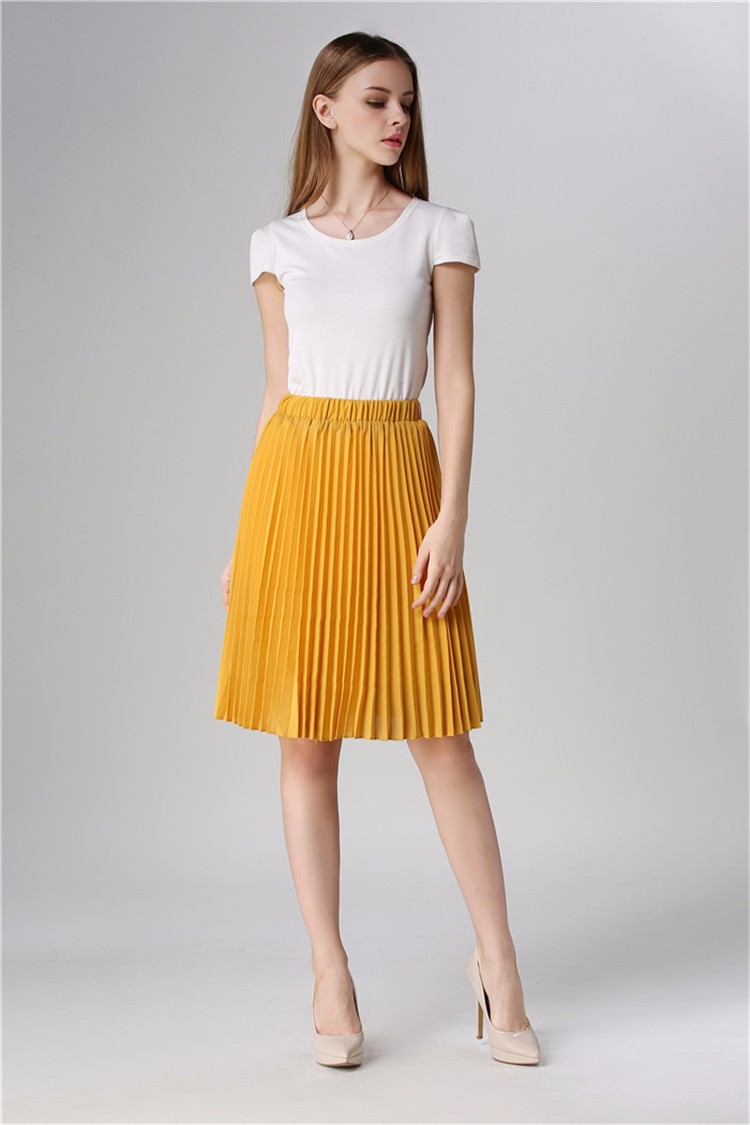 pleated skirt 4