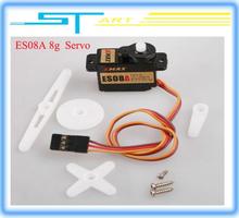 EMAX ES08A 8g Sensitive Mini Servo Micro Servo ES08 for rc remote control helicopter quadcopter drone free shippi classic toy