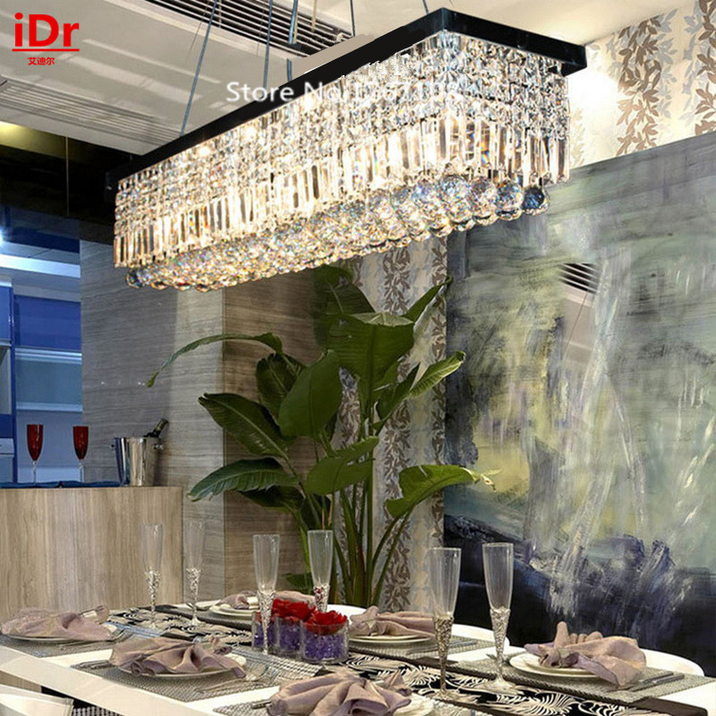 Vente en gros rectangle lustre d'excellente qualité de grossistes ... Créatif Lustres Contemporain