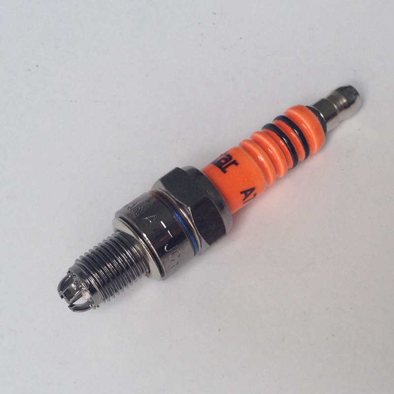 Image of Motorcycle Spark Plug A7TJC Modification GY6 50cc 70cc 90cc 110cc 125cc ATV Dirtbike 50 125 150cc Moped Scooter Three-Electrode