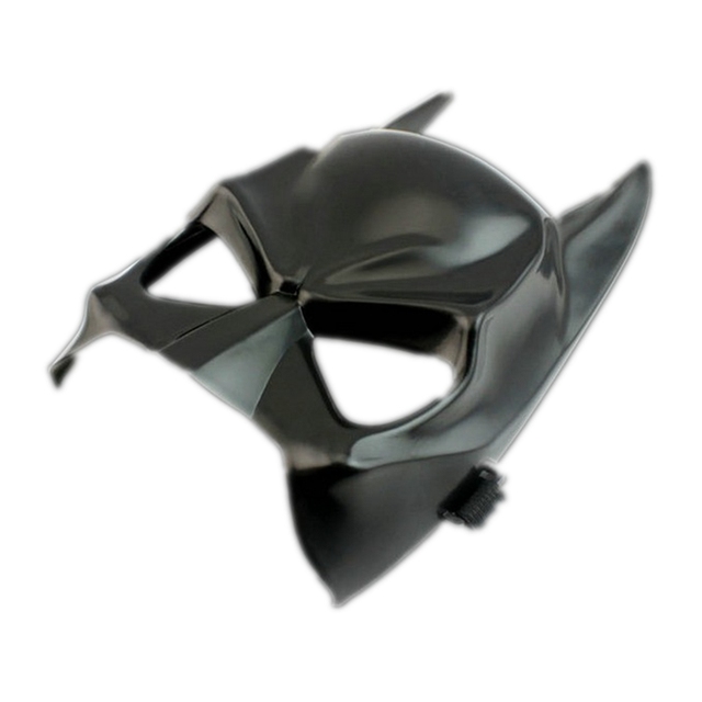 Movie Batman PVC Black Mask Superhero Adult Horror Scary Bat Masks The Dark Knight Returns Halloween Cosplay Costume100PCS EMS