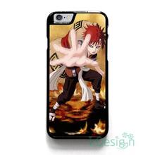 Fit for iPhone 4 4s 5 5s 5c se 6 6s 7 plus ipod touch 4/5/6 back skins cellphone case cover NARUTO GAARA ANIME