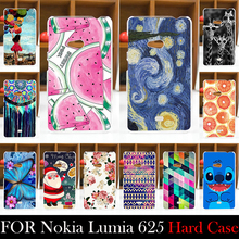 For Nokia Lumia 625 case Hard Plastic Cellphone Mask Case Protective Cover Housing Skin Shippin g Free