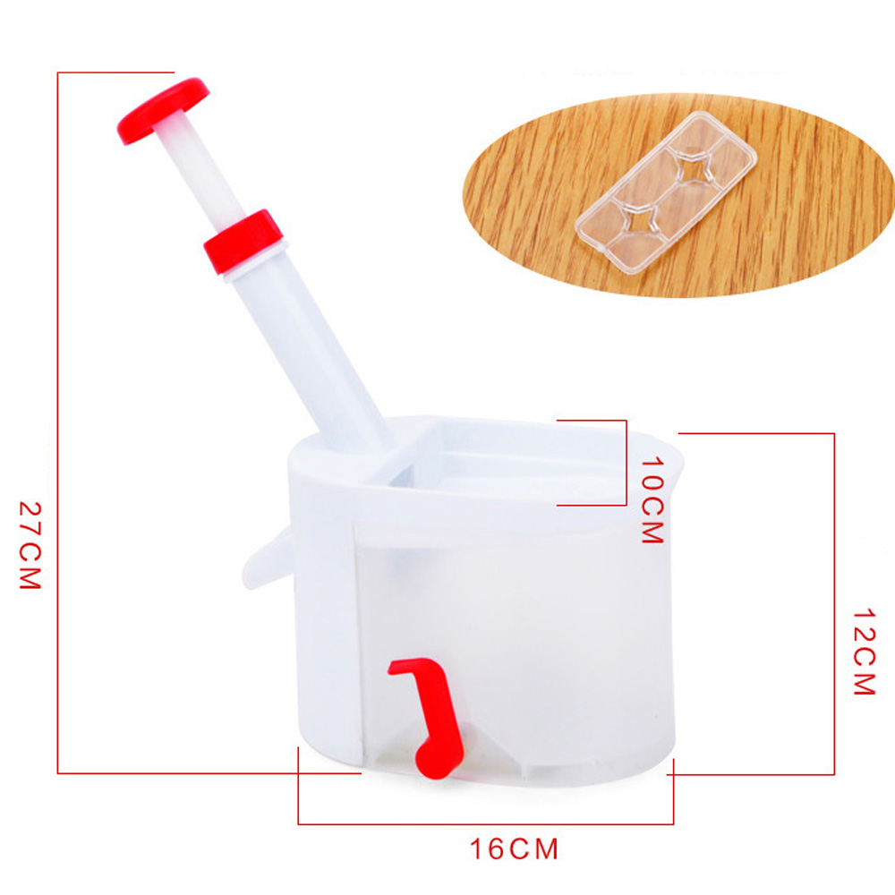 Description Picture 3 of item20pcs/set Novelty Super Cherry Pitter Stone Corer Remover Parts Cherry Corer Mat With Container Kitchen Gadgets Tool Mat