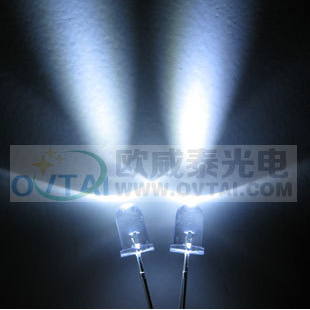 Free Shipping! 500pcs 5mm Round Super Bright/ultra  cold White Water Clear LED Light Diode kit,15000-18000MCD