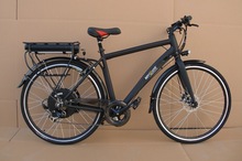 China Electric Bicycle 36v Lithium Battery 28-Inch Luxury Aluminum Alloy Frame Damping Brushless 350W Mountain E Bike