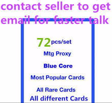 72pcs per set, free shipping magical,proxy mtg card,the lion recommend,gathering preset,BFZ,hologram,dual lands,P9,blue core