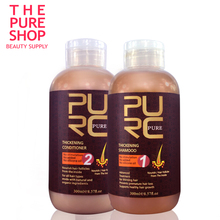 Hair loss products 2015 hot sale best hair growth products 300ml hair thickening shampoo and hair conditioner free shipping