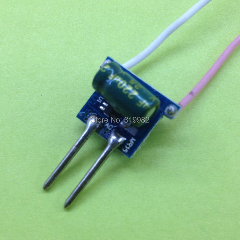 M16 3w 3 Watt 3x1w Alta Potencia Led Controlador De Voltaje de entrada 6v-11v 300ma 10 Piezas