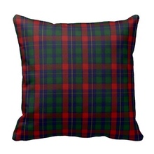 Soft Pillow Cover Stylish Clan Kilgour Tartan Plaid Pillow Case (Size: 45x45cm) Free Shipping