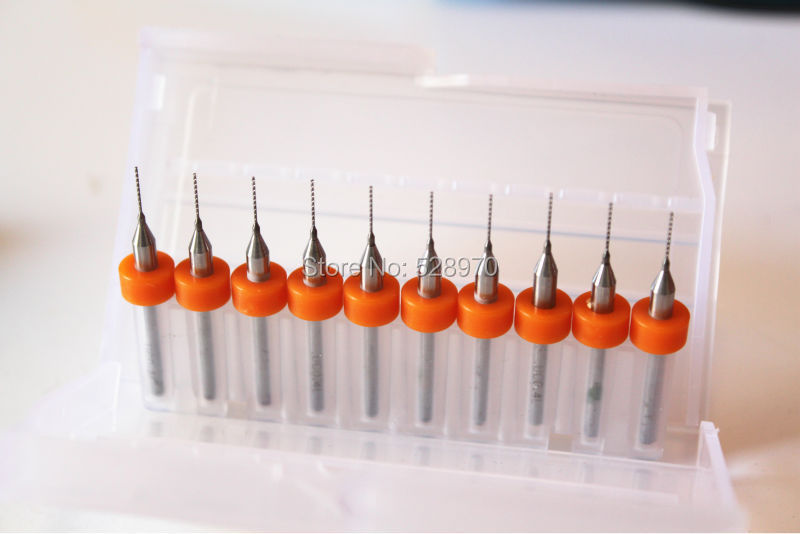 Wholesale 10pcs 0 3mm 3D Printer Drill Bits 3D Printer Nozzle Cleaning Extruder Nozzle Head Cleaner