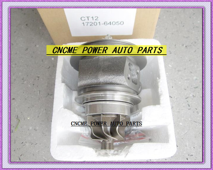 TURBO CHRA Cartridge of CT12 17201-64050 17201 64050 1720164050 Turbine Turbocharger For TOYOTA Lite Ace Engine 2CT 2C-T 2.0L (3)