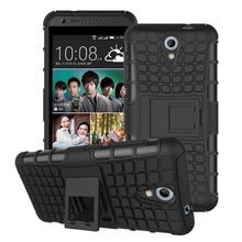 High Quality Touch Armor Cover Heavy Duty Case For HTC Desire 620 Hard Cases With Stand