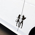 1 PC 2016 Universal Car Styling Adhesive Sticker Hot Classic Sexy Girls Sticker Anger Devil Beauty