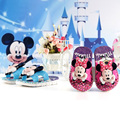 children garden shoes hot sale summer boys girls baby cartoon mickey minnie sandals kids antiskid indoor