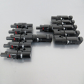 1Pairs x MC4 5T Connector male and female MC4 5 Branch Solar Panel Connector used for