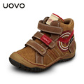 UOVO 2016 new autumn children shoes boys sport shoes outdoor shoes kids casual leather high quality