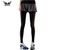 MADHERO 2016 Women Fake Two piece Yoga Pants Leggings Elastic Waist Sport Running Fitness Gym Clothes