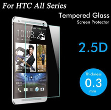 Ультратонкий 9 H 2.5D защитная пленка премиум закаленное стекло для HTC M7 M8 M9 желание 616 816 820 826 626 510 516 610 E8 E9