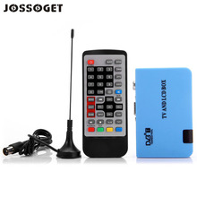 JOSSOGET TV Stick Stand-alone VGA DVB-T LCD TV Receiver Recorder with Remote Controller 100 – 240V Receive PDTV SDTV Signal
