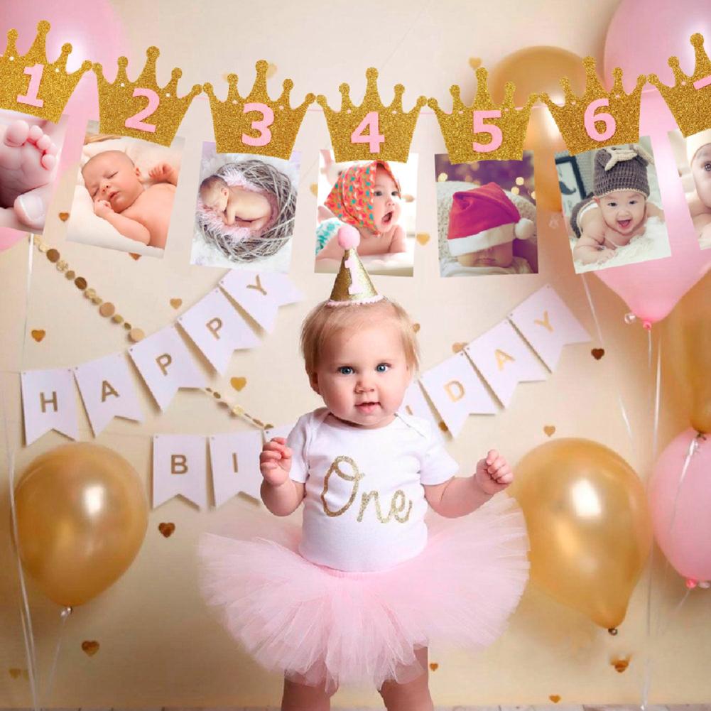 baby monthly birthday photos