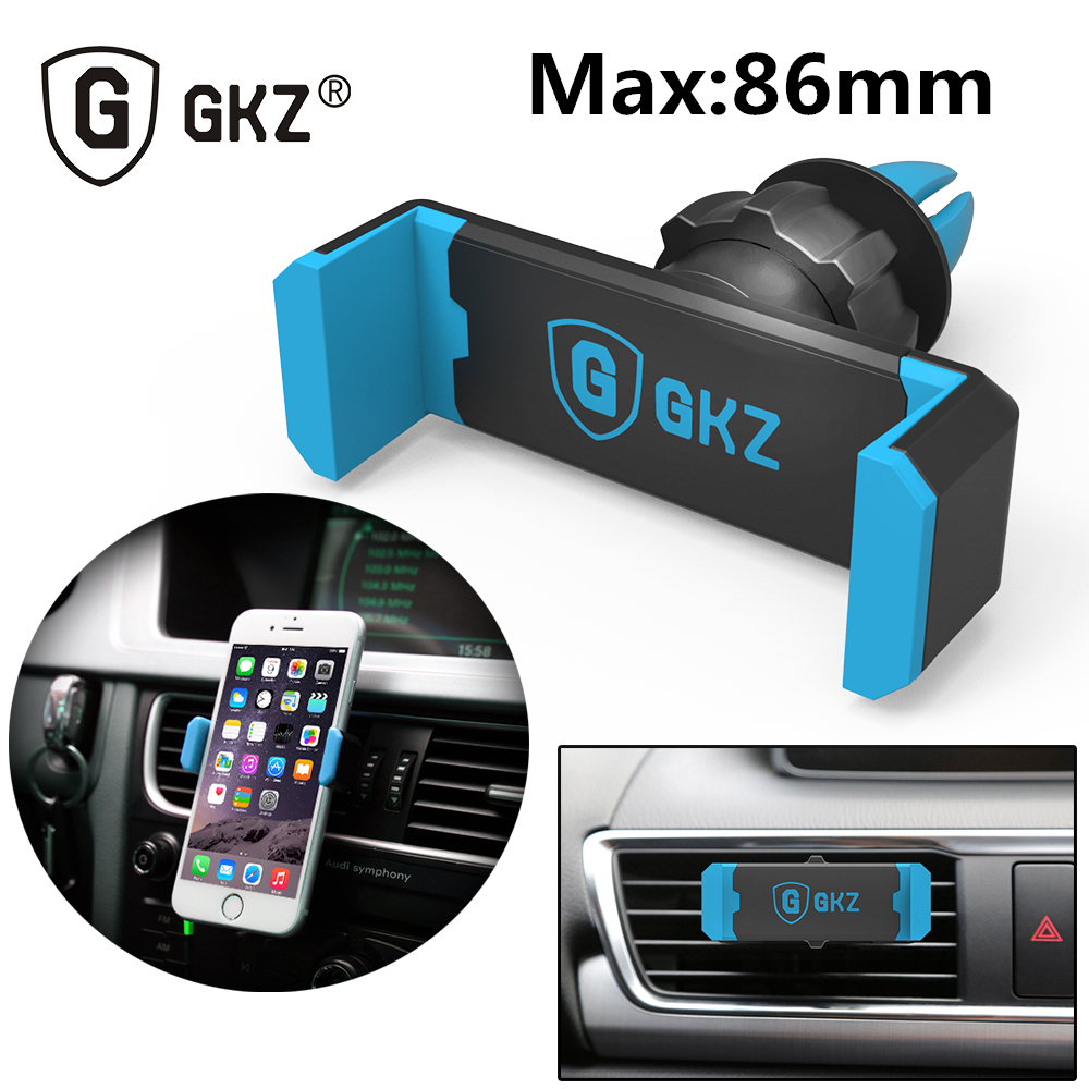Image of GKZ K1 Universal Car Phone Holder For Iphone 6 Plus Air Vent Frame Mount For Samsung S5 S6 Mobile Phone Holder GPS Stand Holder