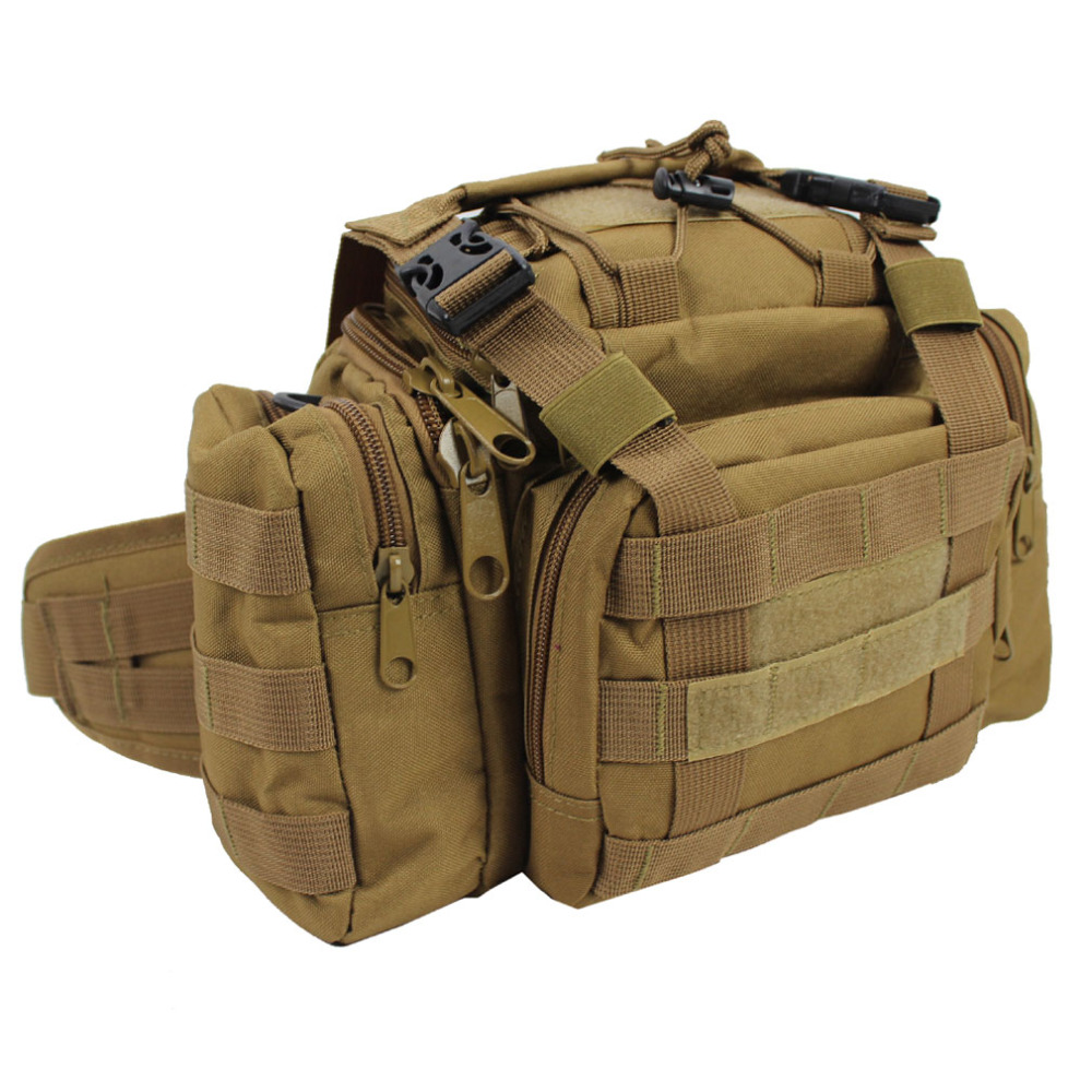Men&#39;s Military Multipurpose Nylon Travel Shoulder Crossbody Messenger Camera Saddle Bag Fanny ...