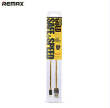 New Original Remax Brand Quality Guarantee Gold Micro USB Cable Fast charging cable for all Micro