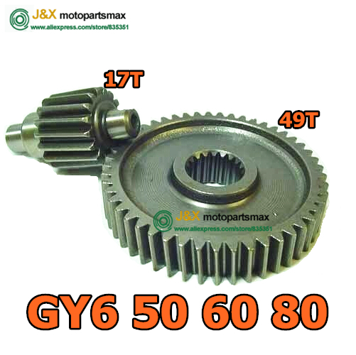 Gy6 50cc 139QMB    4   GY6 50 60 80 .     17 - 49 
